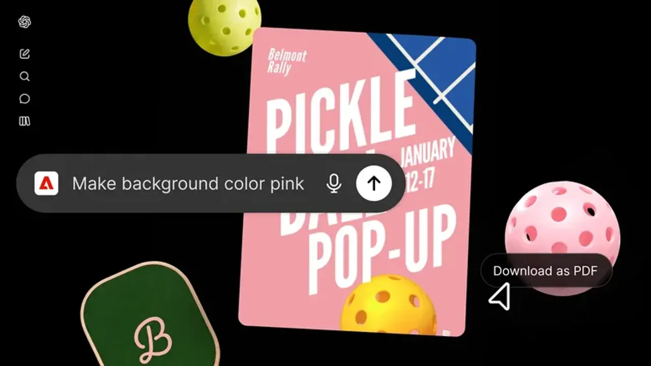 Adobe Integrates 70 Tools into ChatGPT for Enhanced Content Creation