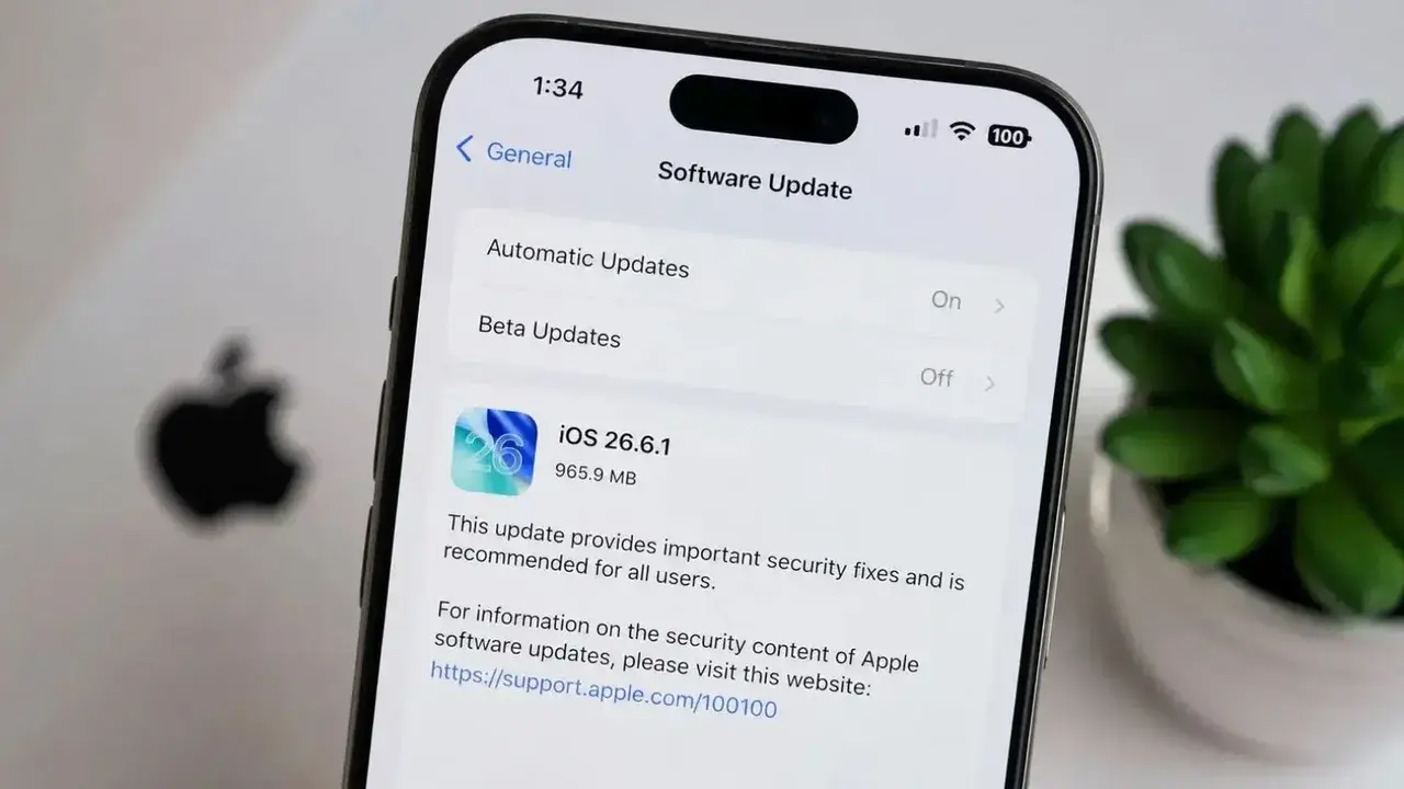 Apple Releases iOS 26.6.1 Update to Improve Device Security