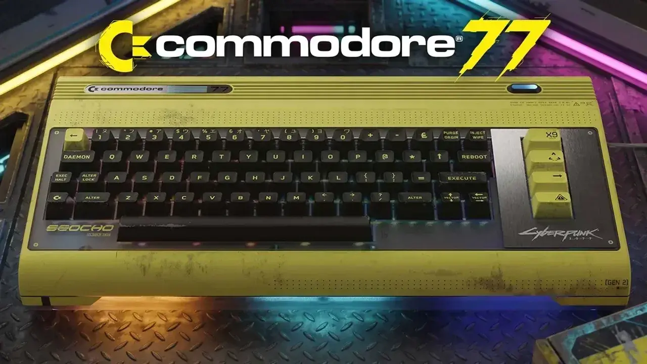 Commodore 77 Cyberpunk 2077 Edition Revealed for Retro Fans