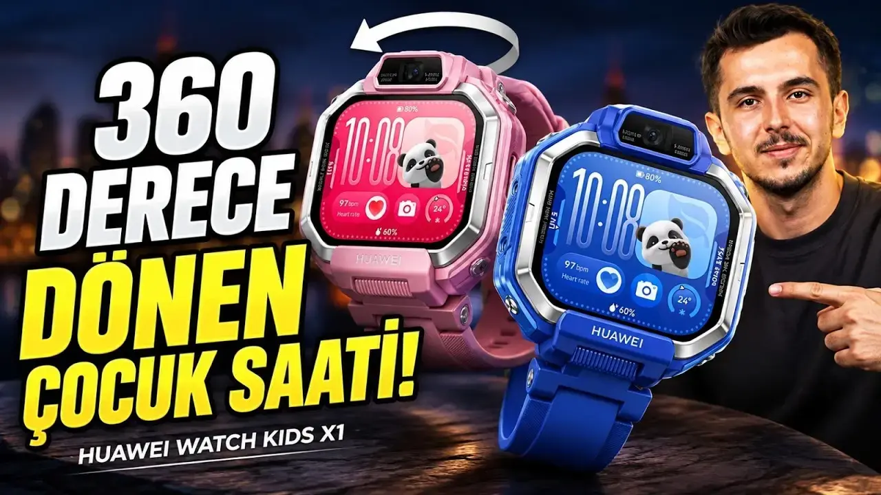 Huawei Launches Innovative Watch Kids X1 With Rotating Camera