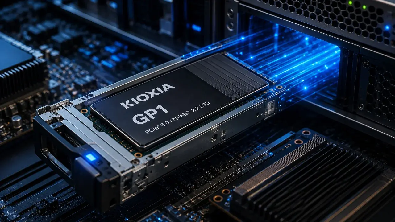 Kioxia Unveils GP1 SSD Delivering 10 Million IOPS for AI