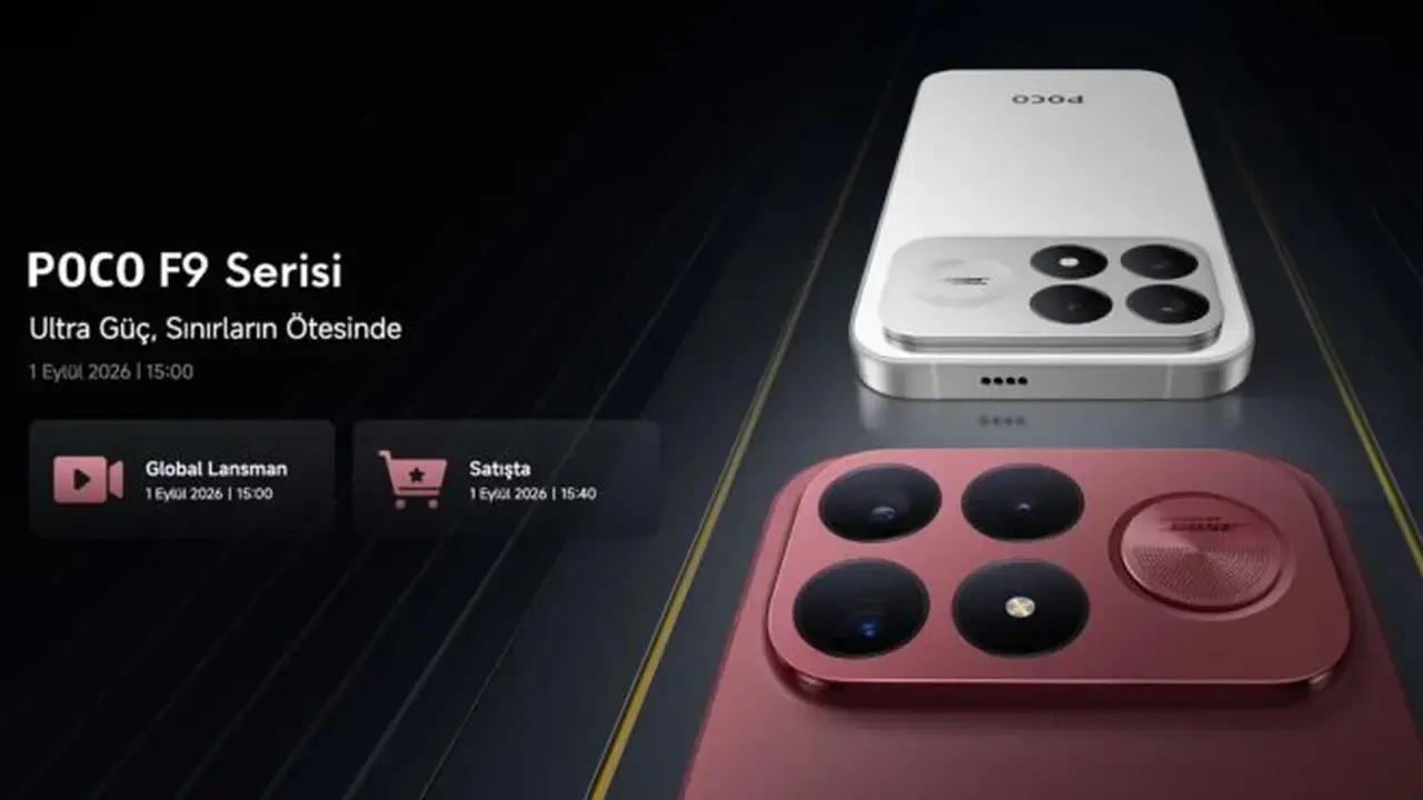 POCO F9 Series Launches in Turkey on September 1st