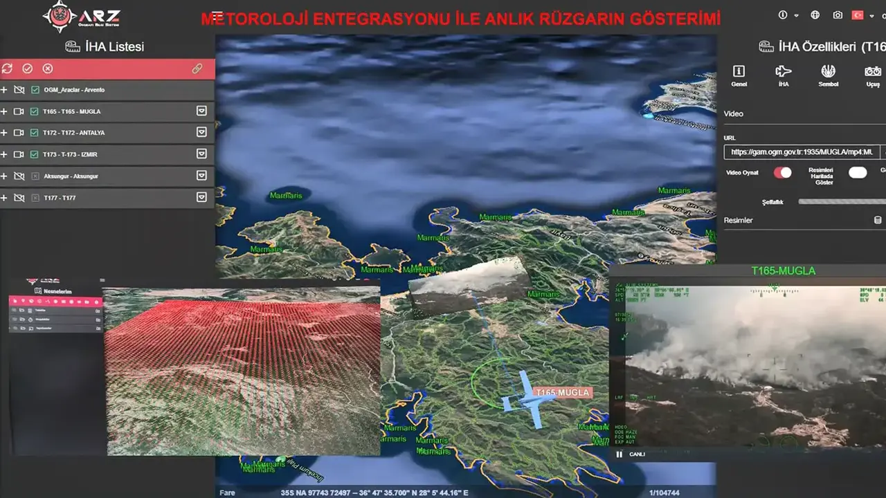 Turkey Becomes First European Country Using UAVs Against Fires