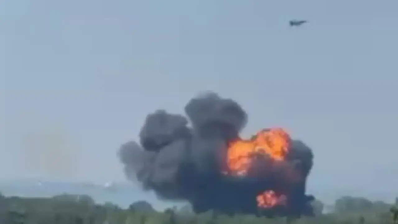 Turkish Air Force F-16 Crashes in Yalova During Training