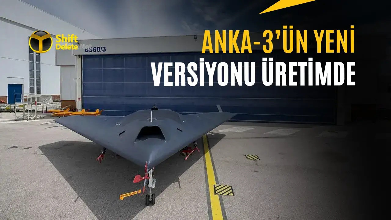 TUSAS Commences Production of Upgraded ANKA-3 Unmanned Combat Aircraft