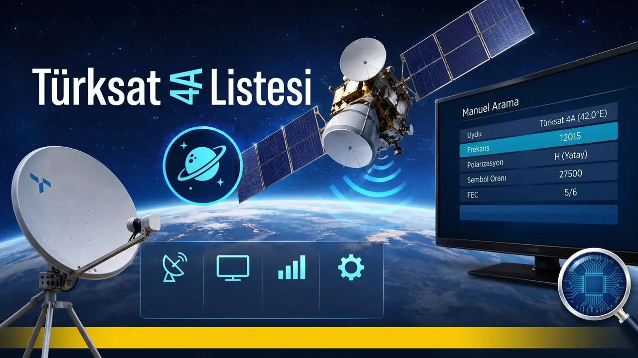Updated Türksat Frequency List 2026 for All Channels