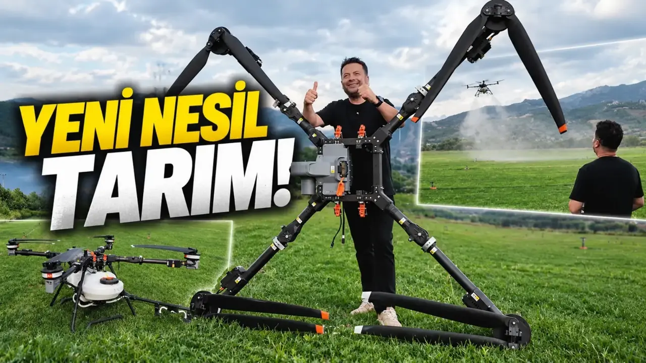 75-Liter Giant Farm Drone Revolutionizes Agriculture in Turkey