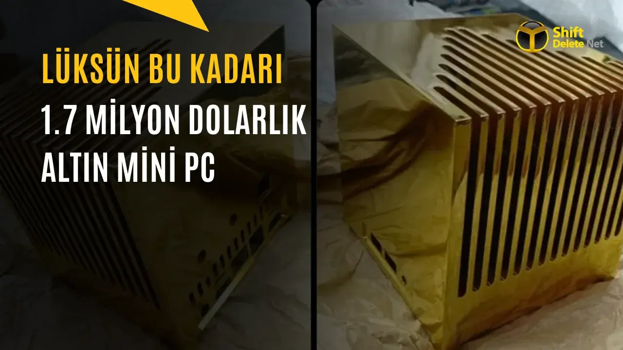 Bespoke 24-Karat Gold Mini PC Commands $1.7 Million Price Tag