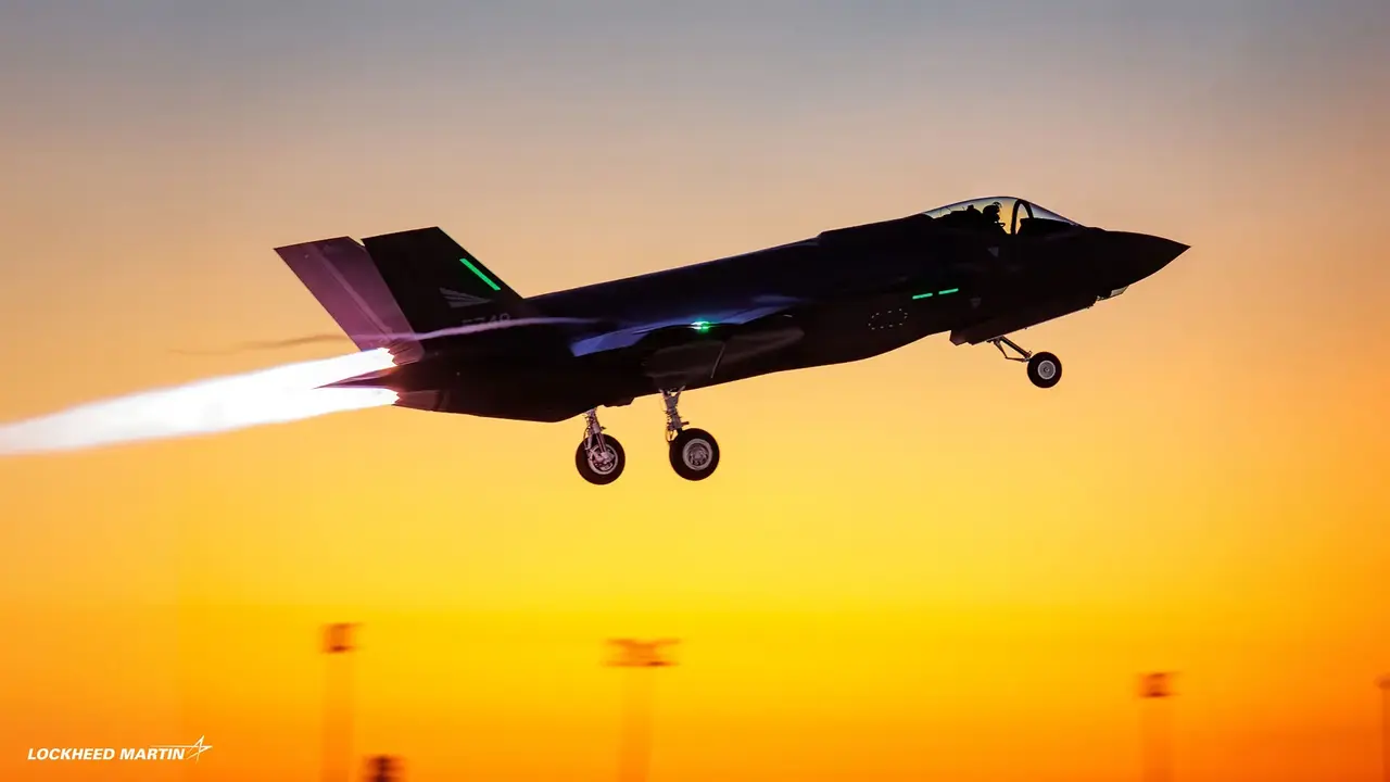 Germany’s First F-35A Lightning II Completes Maiden Flight