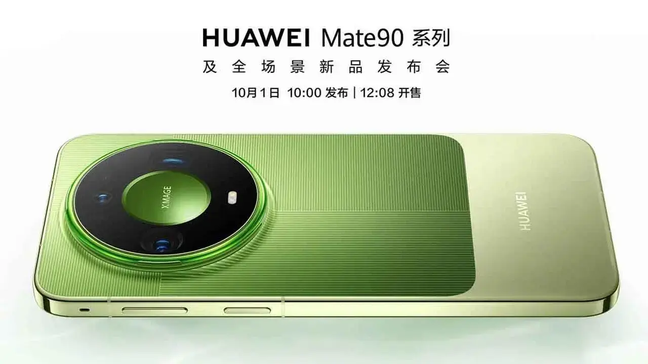 Huawei Mate 90 Series Launch Date and Features Revealed