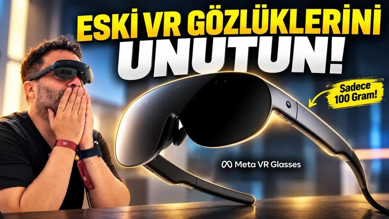 Meta Unveils 100-Gram 5K Smart Glasses to Challenge Apple