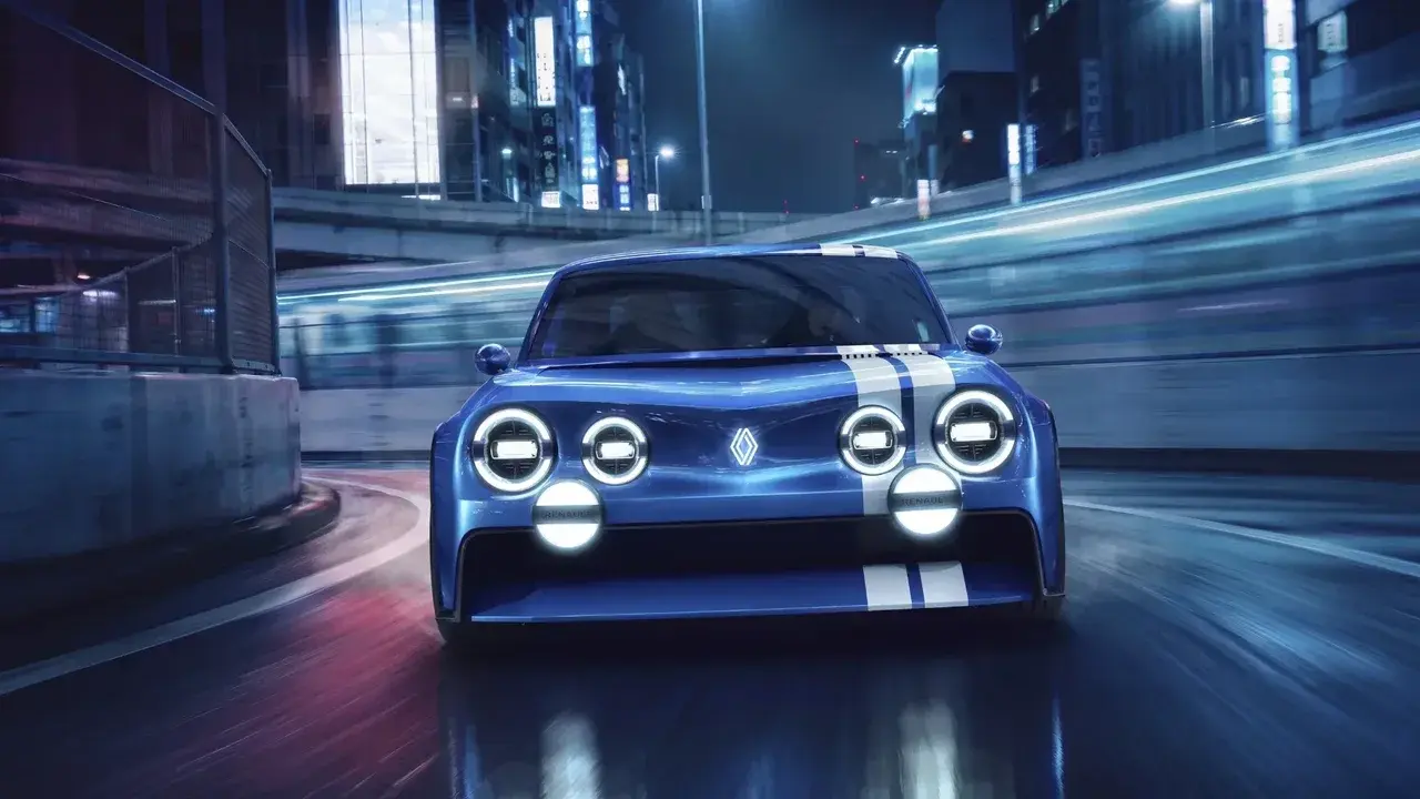Renault 8 Gordini Returns as a Modern Electric Concept