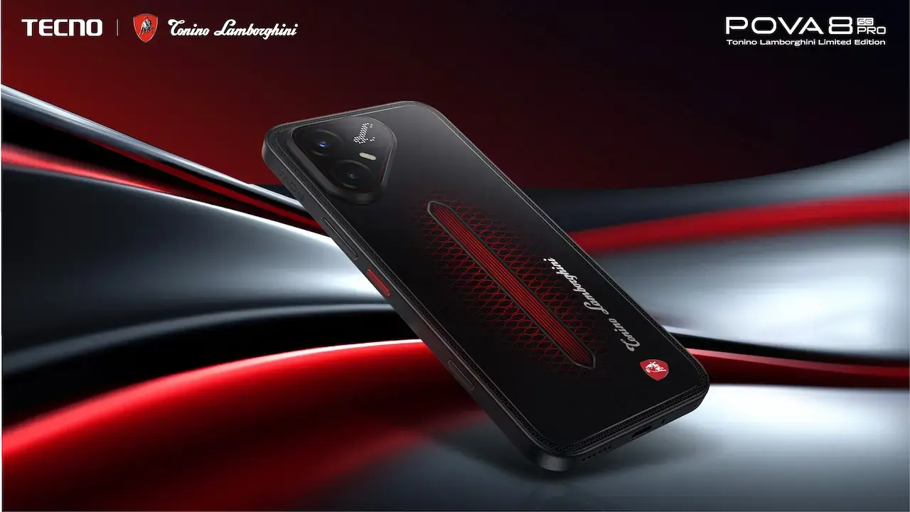 TECNO POVA 8 Pro 5G Tonino Lamborghini Edition Launches in Turkey