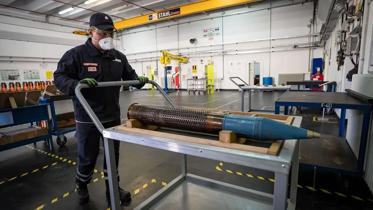 Turkish Military Recycles Outdated Munitions at Specialized Facility