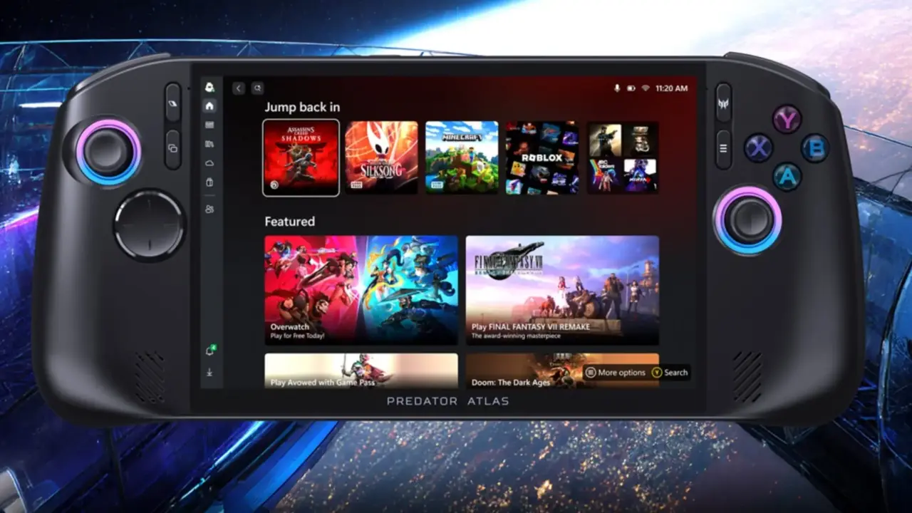 Acer Predator Atlas 8 Handheld Console Launches for $1,300