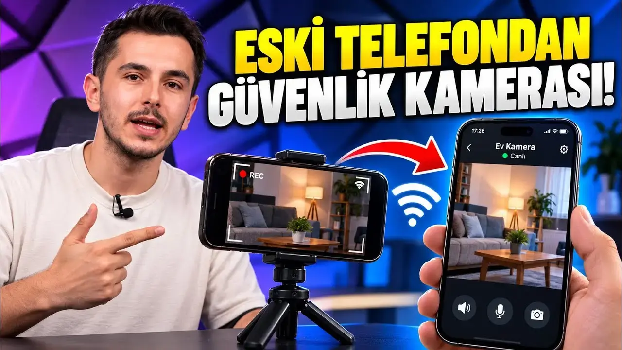 Turn Your Old Phone Into a Security Camera Easily