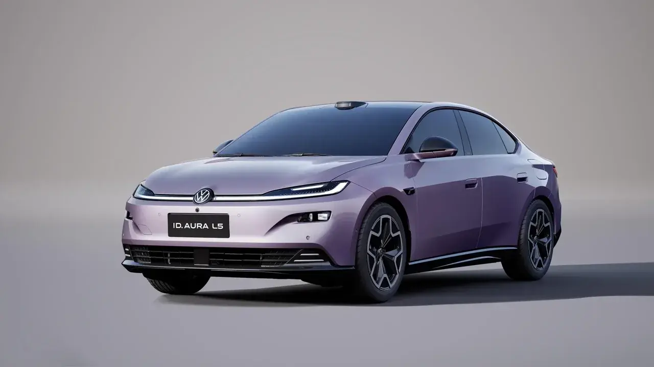 Volkswagen Unveils New ID. AURA L5 Electric Sedan